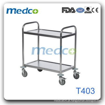 Trolley de carga médica em aço inoxidável T403